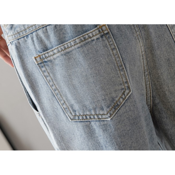 [Mã FAGREAT55 giảm tới 50K đơn 250K] Quần Yếm jean Nữ HOT TREND Phiên Bản Hàn Quốc- B43 | BigBuy360 - bigbuy360.vn