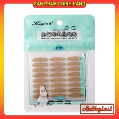 Combo 120 miếng Kích Mí Lưới Keqi Kèm Que Nhấn Mí sẵn keo