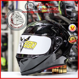 Mũ bảo hiểm Fullface Ego E7 - ưu điểm nhỏ gọn, an toàn cao