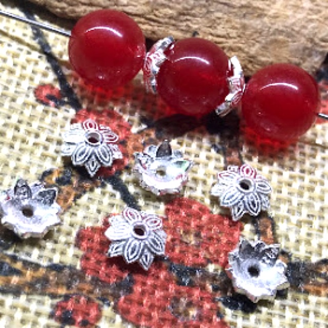 [FREE SHIP] Charm ốp hoa bạc họa tiết - Hàng siêu đẹp loại 1 PH322