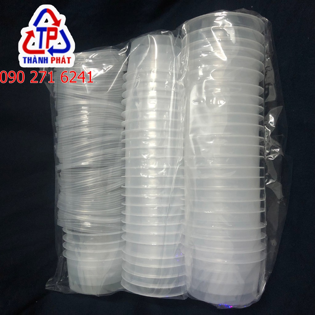 100 Hộp bánh Flan 90ml - Hộp đựng bánh flan - panna cotta - nước chấm