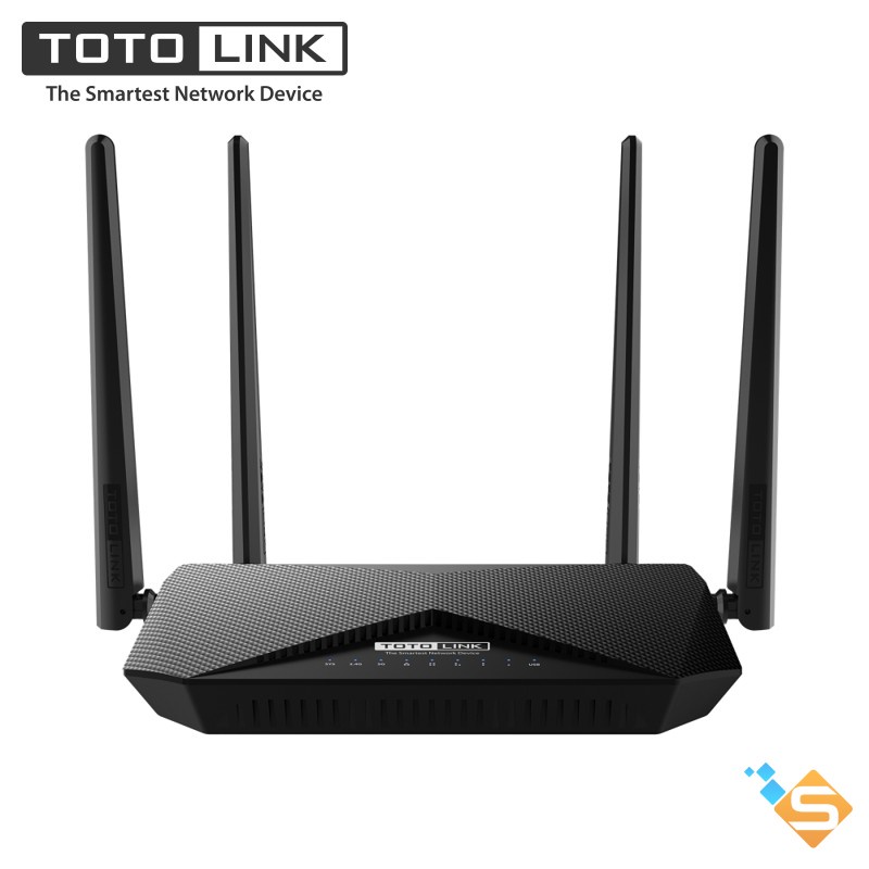 Bộ Phát Wifi Router AC1200 TOTOLINK A3002RU A720R Băng Tần Kép Gigabit - Bảo Hành Chính Hãng 2 Năm