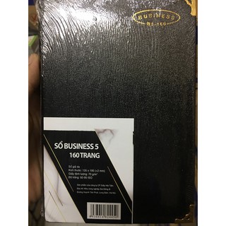 SỔ DA BUSINESS B5 160 TRANG