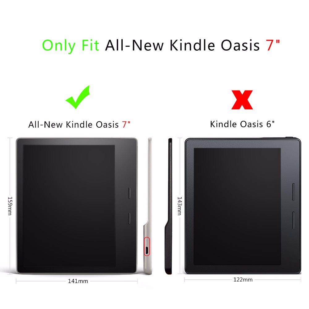 Bao Da Máy Đọc Sách Điện Tử Có Thể Gập Lại Màn Hình 7 Inch Cho Kindle Oasis 2/3