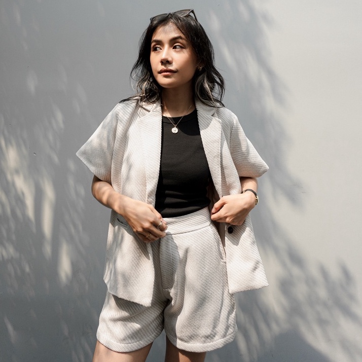 Summer Sand Blazer - Áo Blazer Summer Sand