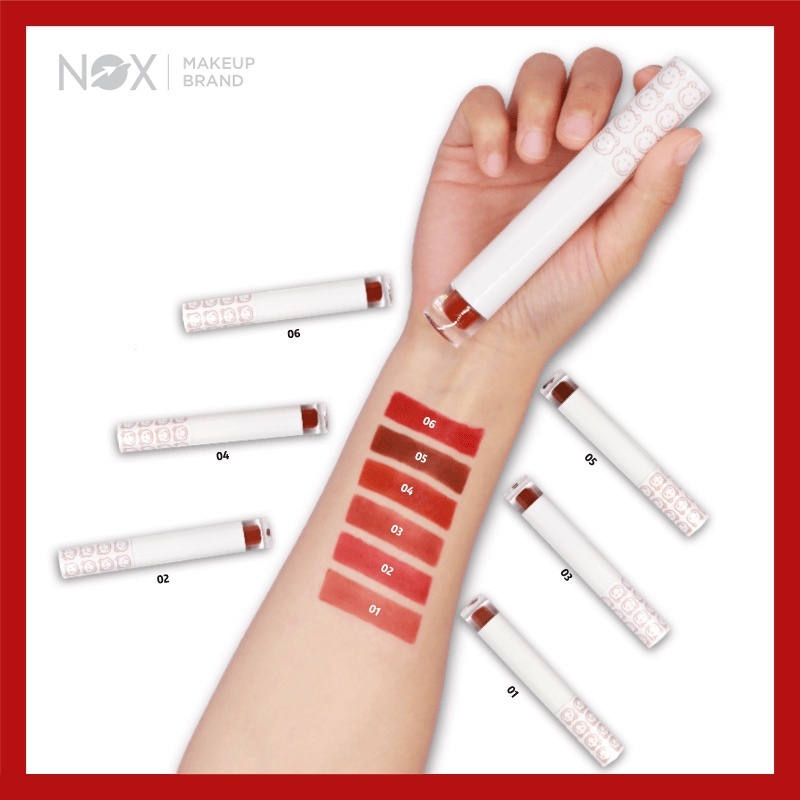 Son kem siêu lì NOX mịn như nhung thiết kế vỏ in hình gấu 2.5 g | BigBuy360 - bigbuy360.vn