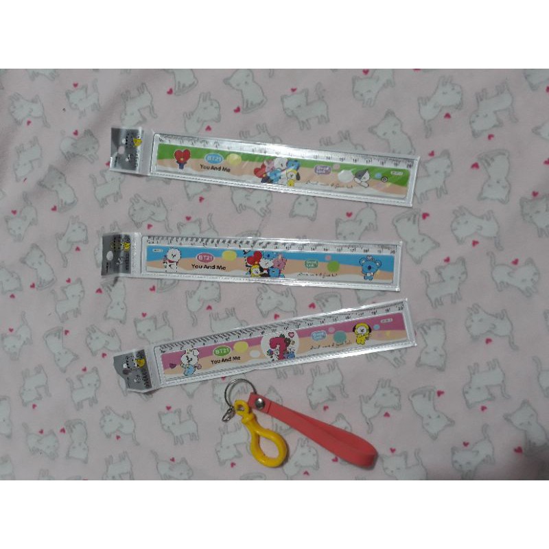 THƯỚC KẺ BT21 20cm