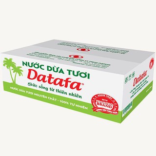 Nước Dừa Tươi DATAFA - Thùng 24 lon x 240ml