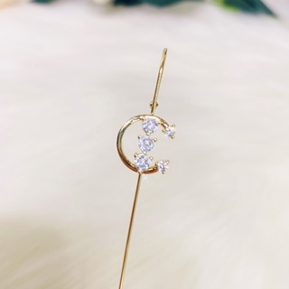 Khuyên Tai Nữ Trang Tạo Hình Độc Đáo (một dòng) {tee91}