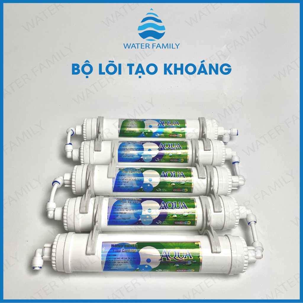 Bộ Lõi Tạo Khoáng AQUA 5 6 7 8 9 10 Chính Hãng Dùng Cho Các Dòng Máy Lọc Nước RO - NANO