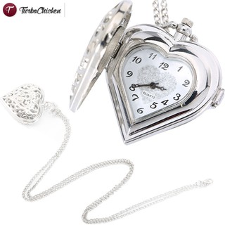 Đồng hồ quả quýt chạm khắc hình trái tim