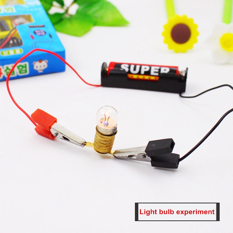 Bóng đèn đồ chơi thí nghiệm vật lý bằng thép không gỉ từ tính