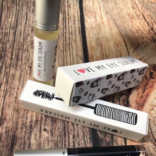Combo Eye serum và serum mascara