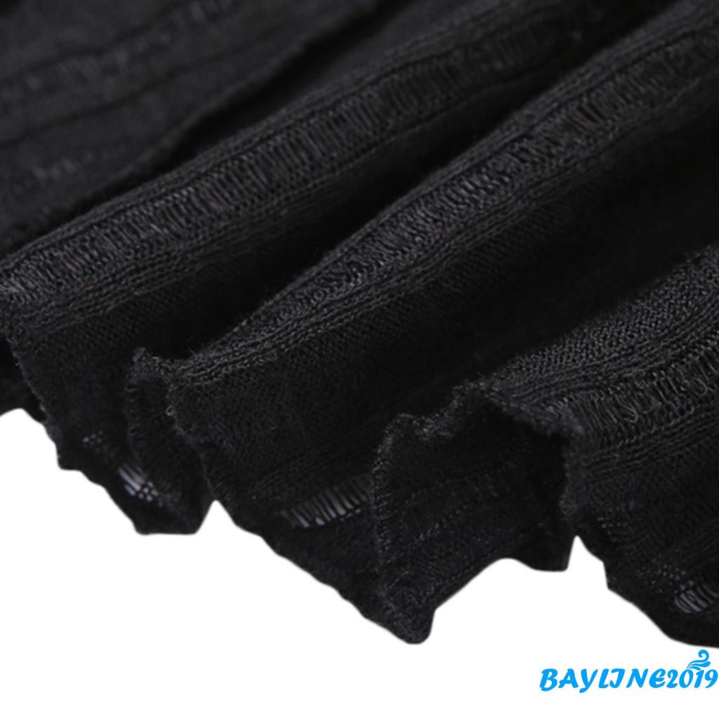 Áo thun dài tay lệch vai màu trơn thời trang cho nữ