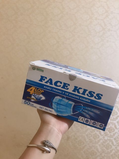 Lẻ 20 Cái Khẩu Trang Y Tế 4 Lớp Kháng Khuẩn