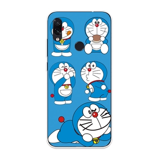 Ốp Lưng Xiaomi Redmi 7 7A Note 7 Pro TPU mềm Case Doraemon