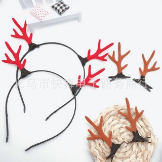 Kẹp tóc - Bờm sừng tuần lộc Giáng sinh Noel