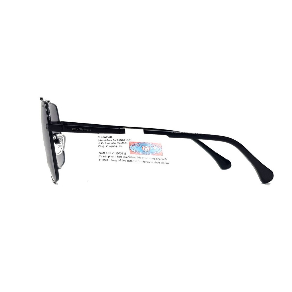 (Hàng chính hãng) Kính mát nam nữ Unisex Exfash EF79971 C02 màu sắc thời trang