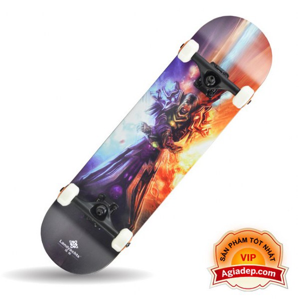 Ván trượt chuyên nghiệp SkateBoard (Phi thuyền mặt đất Landyard) - Thông minh của Agiadep