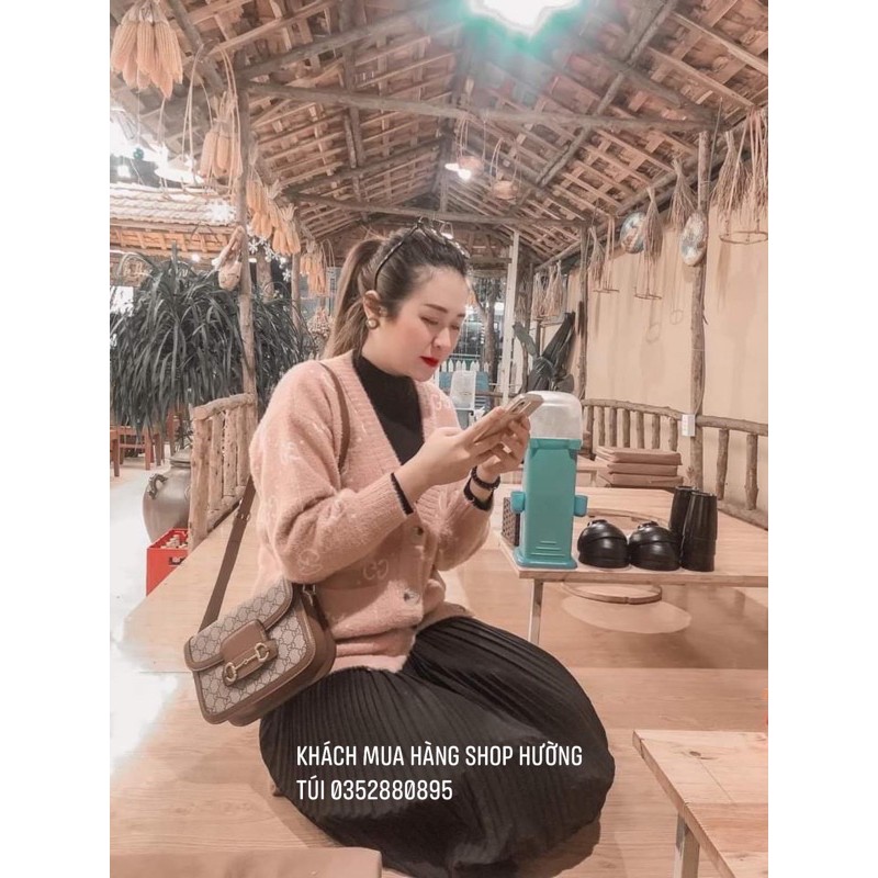 [SĂN XẢ KHO] Túi Viền nâu Hồ Ngọc Hà mới nhất size 22 2020 xả kho giá tốt(k hộp) | BigBuy360 - bigbuy360.vn