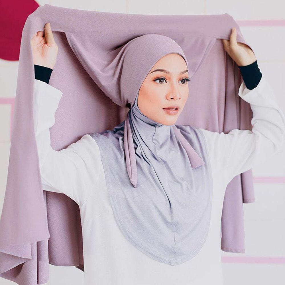 FORBETTER Khăn Choàng Hồi Giáo Chống Nắng Màu Sắc Nhã Nhặn Dành Cho Nữ
