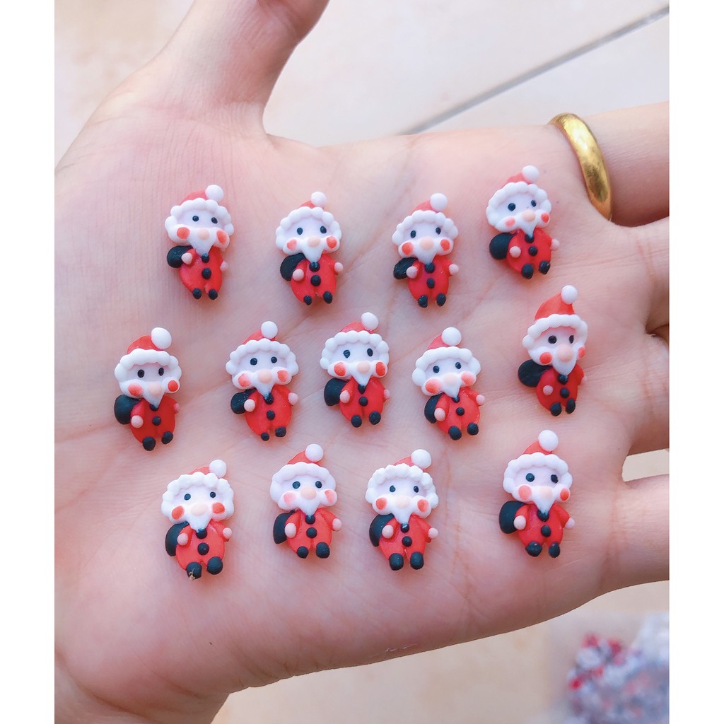 Hoa bột nỗi 4D Noel 24k/ 2cái