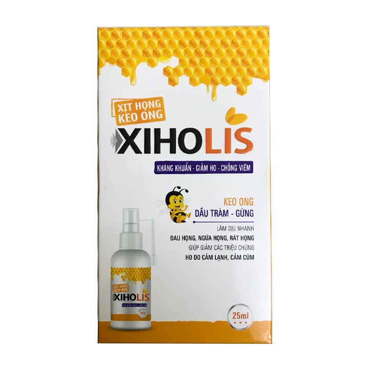 Xịt Họng Keo Ong Xiholis