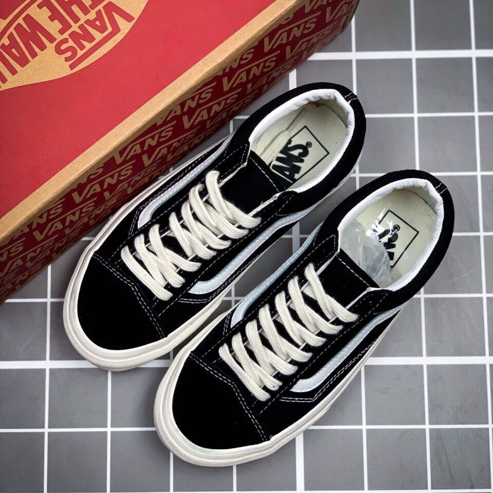 🎁Giày Sneaker 𝐕𝐀𝐍𝐒 Slipon Caro Vault ,🎁 𝐕𝐀𝐍𝐒 Vault Old Skool Đen phù hợp nam nữ full box bill