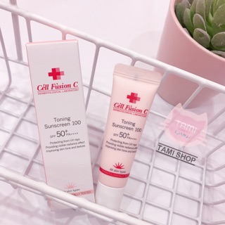 Kem chống nắng cell fusion c toning suncreen 10ml