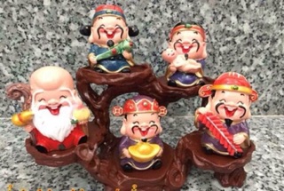 Sét 5 tượng thần tài