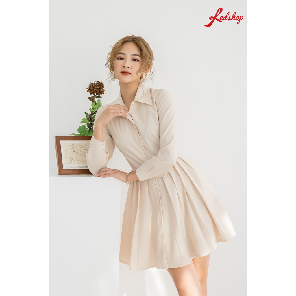 Đầm dáng xoe xếp ly JUMM27966 Redshop Official Store