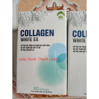 collagen white ex(đẹp da .hỗ trợ nội tiết tố nữ)60 viên