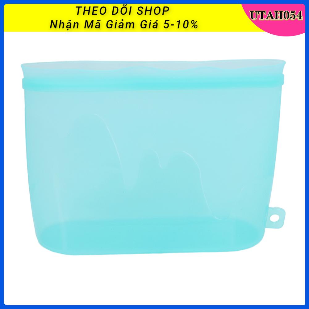 [Hàng Sẵn] Túi Silicon Khóa Zip Đựng Thực Phẩm Tiện Dụng Cho Nhà Bếp【Utah054】