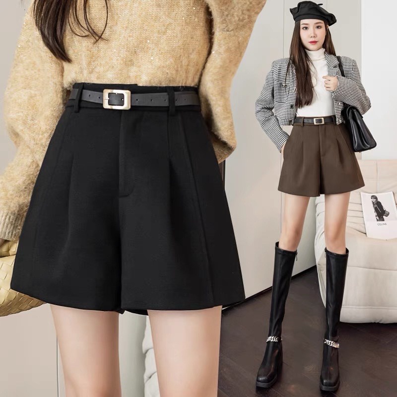 Quần Đùi Nữ Cạp Cao , Quần Short Chất Đẹp Siêu Tôn Dáng Cực Sang Chảnh