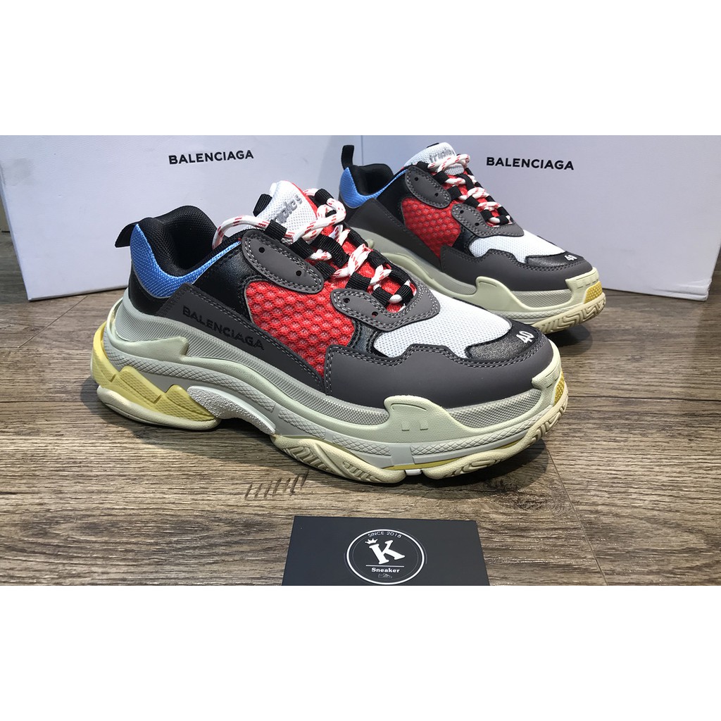 Balen 3s màu đỏ xanh