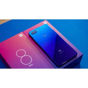 [Giá Sốc] điện thoại Xiaomi Mi8 Lite 2 sim ram 4G bộ nhớ 64G mới Chính hãng, có Sẵn Tiếng Việt, Chiến Game mượt