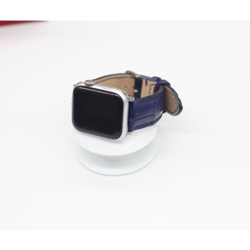 DÂY ĐEO APPLE WATCH Mặt 38/40/41mm 42/44/45mm Các Series SE 7/6/5/4/3/2 II DÂY ĐỒNG HỒ DA CÁ SẤU VÂN BỤNG  SANG TRỌNG