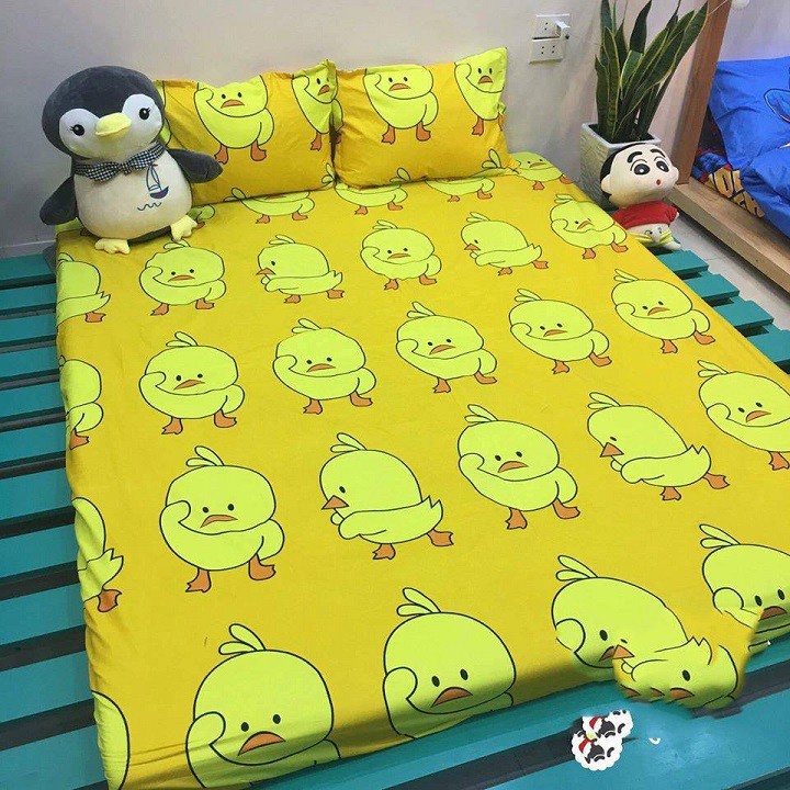 Set 3 món Ga Gối Poly đẹp mê ly nhiều mẫu xinh  Giặt máy giặt thoải mái , k bai, k xù