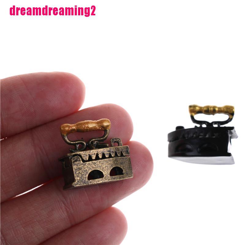 Mô Hình Nhà Búp Bê Mini Bằng Sắt Dễ Thương Xinh Xắn