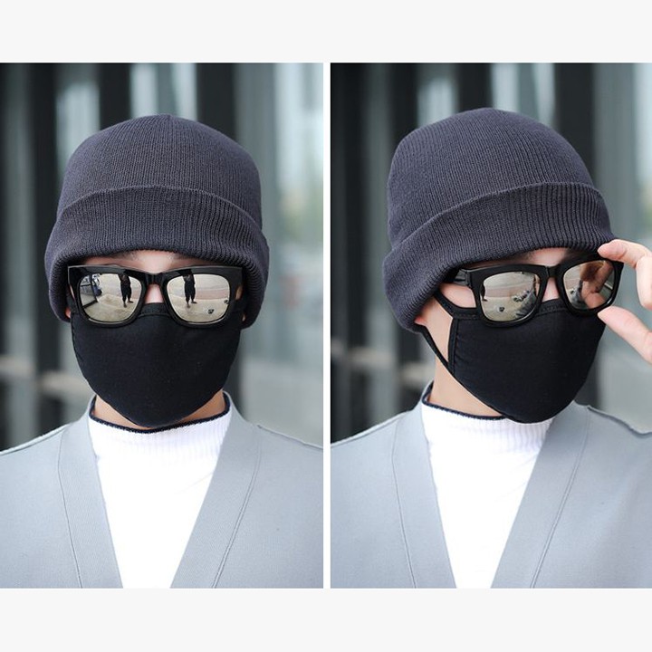 Mũ Len unisex trơn
