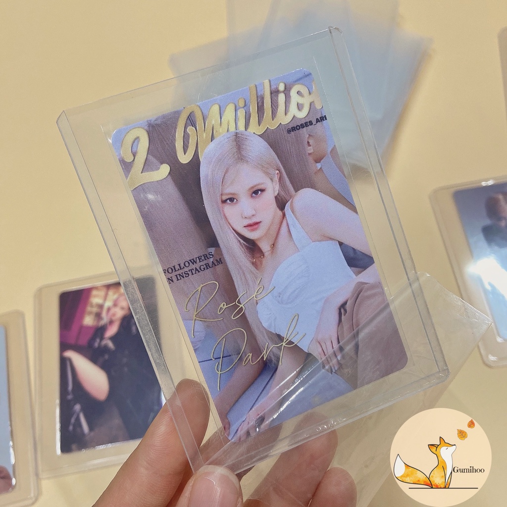 Toploader Gumihoo decor đựng card ảnh thần tượng anime kpop bts thẻ bài sưu tầm