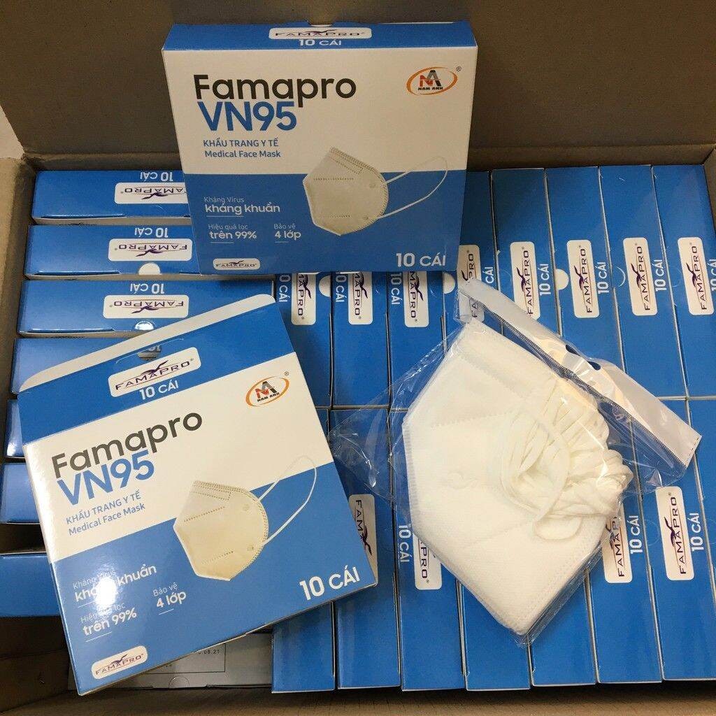 COMBO 50 CHIẾC KHẨU TRANG VN95 NAM ANH, CHÍNH HÃNG CÔNG TY, Chuẩn Farmacity
