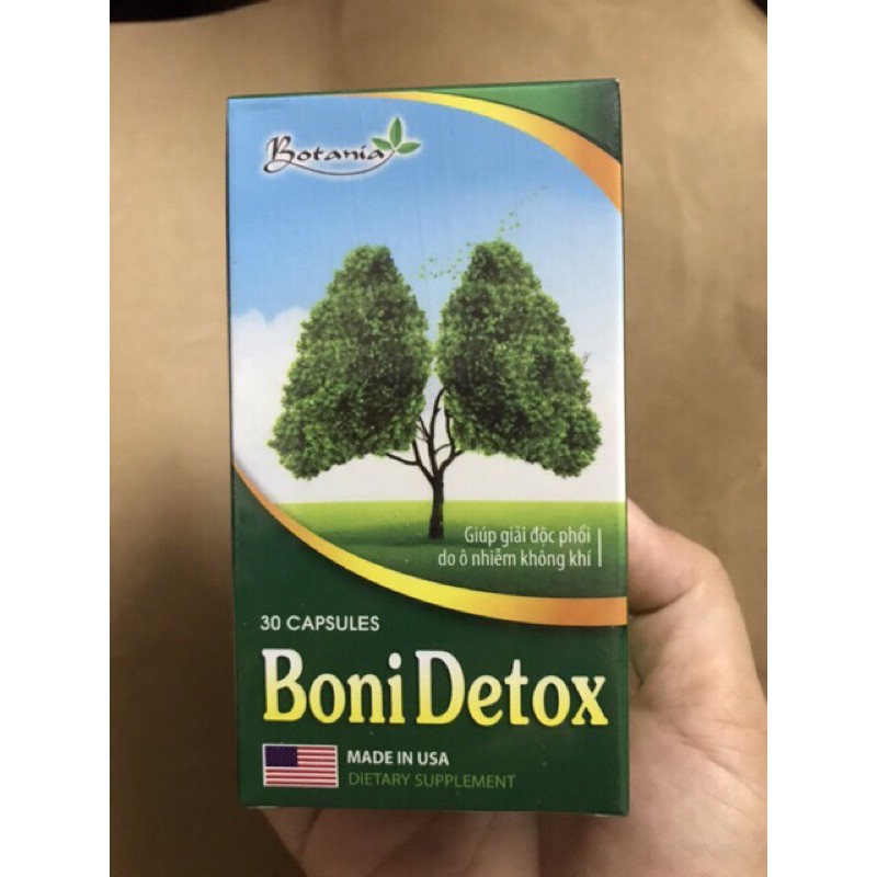 ✅Combo 6 Hộp BoniDetox- Giải Độc Phổi, Phòng Ngừa Ung Thư Phổi( Mua 6 Tặng 1 Bằng Tem Tích Điểm)