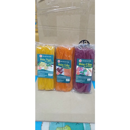 Mì bún ngũ sắc Cao Tuyền đặc sản Cao Bằng eatclean/giảm cân/ăn kiêng (500g) | BigBuy360 - bigbuy360.vn