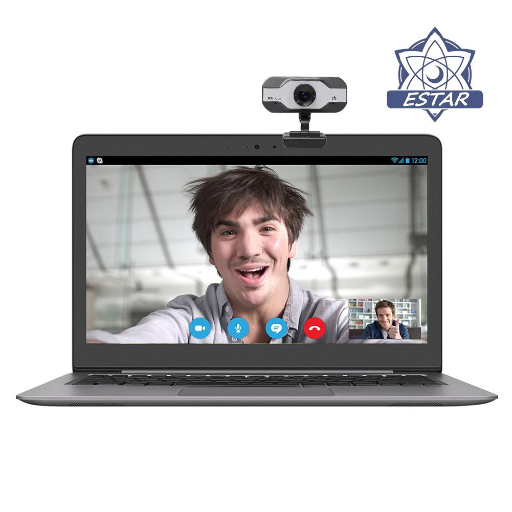 Webcam 720p Hd Có Micro Xoay 360 Độ Cho Laptop Pc