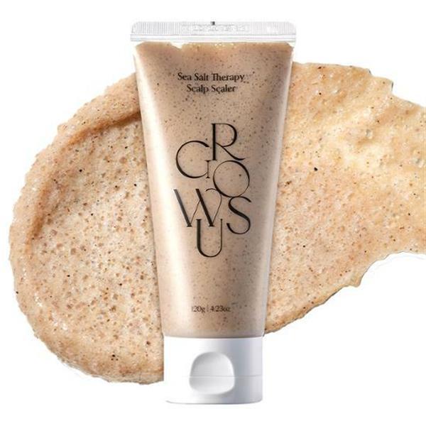 Liệ.u pháp tẩy tế bào chết da đầu với muối biển Growus Sea Salt Therapy Scalp Scaler 250g