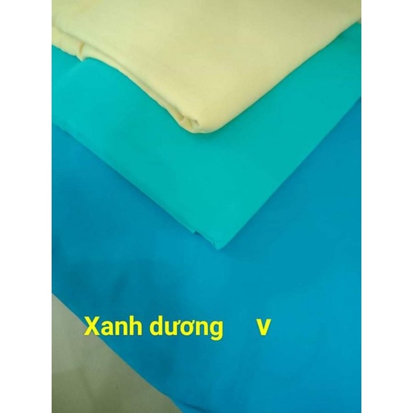 Vải Tole  màu. Loại 1. Đẹp, mịn, thoáng mát,thấm hút mồ hôi tốt,. Khổ 1.6 m