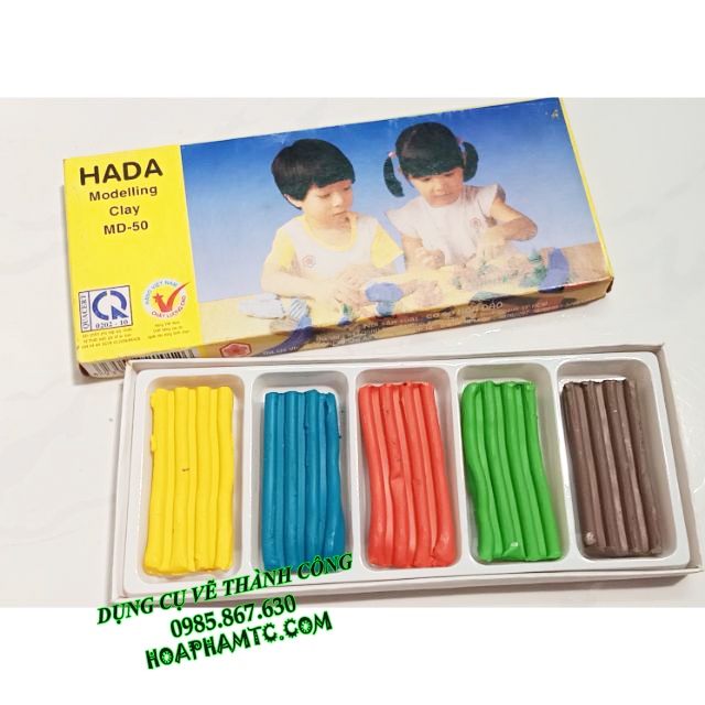 Đất sét KHÔNG ĐỘC HẠI - Đất nặn dành cho học sinh HADA