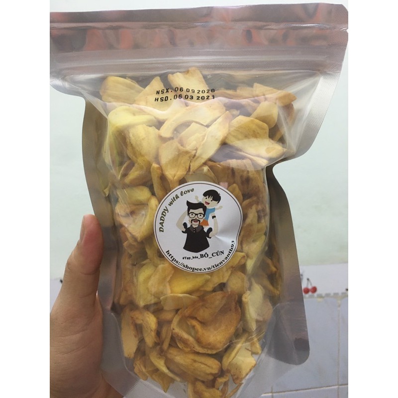 Mít sấy giòn Bịch 250gram( Hàng vụn)