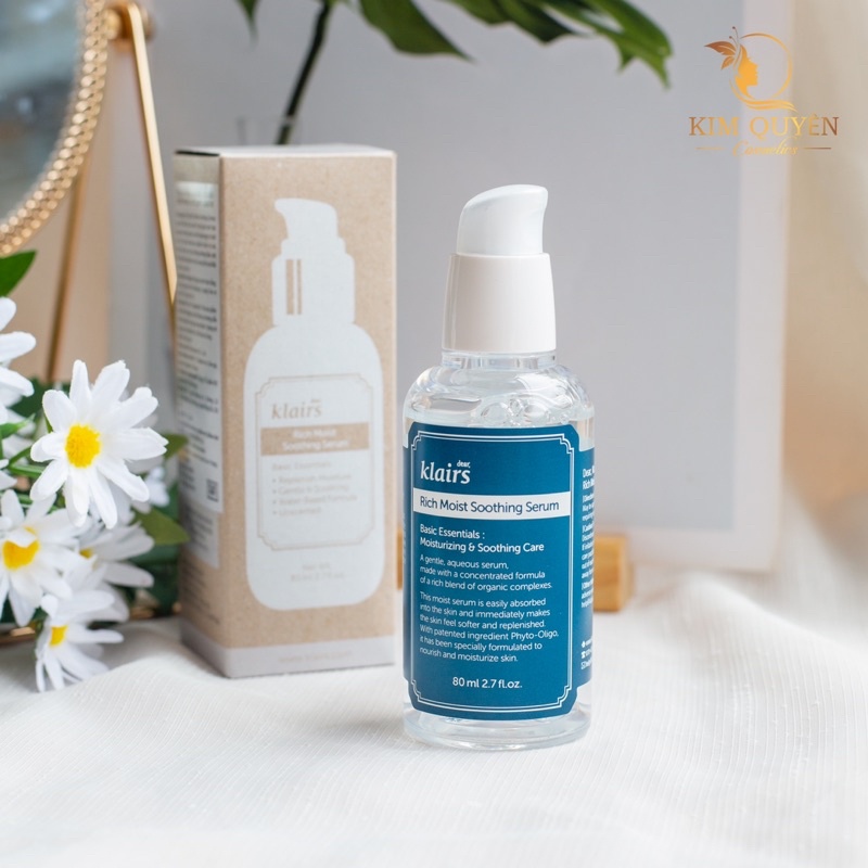 Serum dưỡng ẩm Klairs Rich Moist Soothing Serum